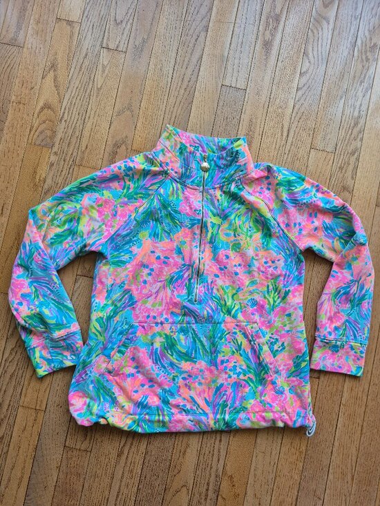 Lilly Pulitzer Tops - LILLY PULITZER Skipper Printed Popover L